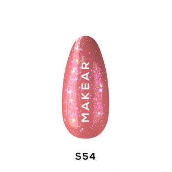 S54 Lakier hybrydowy MAKEAR ,,Summer Jam'' 8 ml